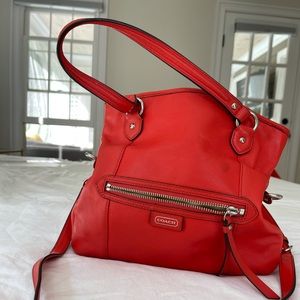 Red Coach Purse